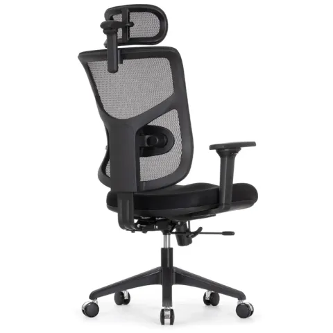Кресло FALTO STAR OFFICE ERGO 3 (3D поясничный упор,3D подлокотни 5D подголов, сетка, ткань, черный)