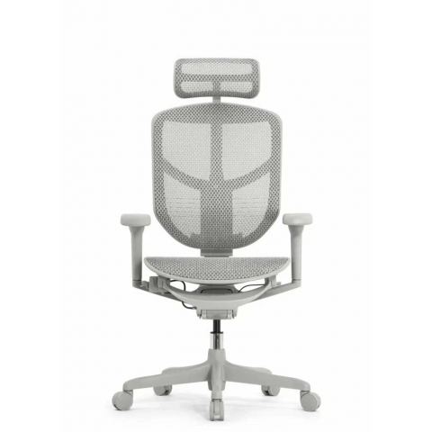 Кресло Falto Enjoy Ultra светлый (space grey каркас/сетка T-168-B2 natural mesh)