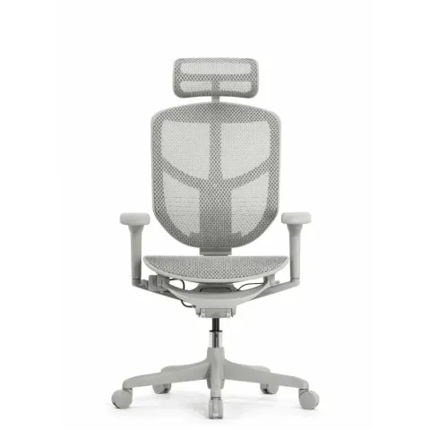 Кресло Falto Enjoy Ultra светлый (space grey каркас/сетка T-168-B2 natural mesh)