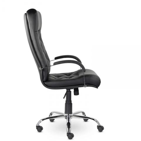 Кресло К-10 Верона В хром Z11 (черный)