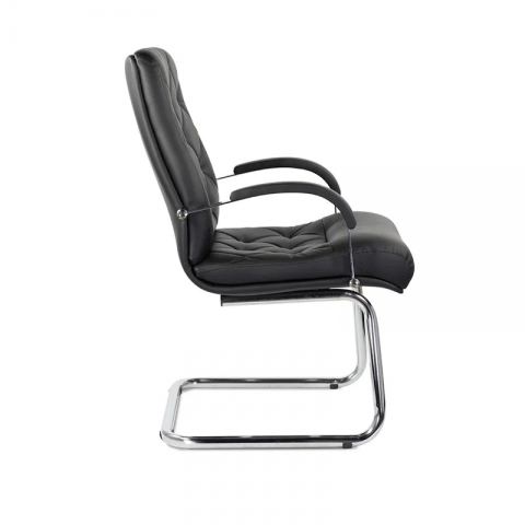 Кресло К-10 Верона Н/п хром S-0401 (черный)