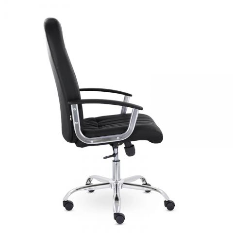 Кресло СН-277 Бостон В Айс хром S-0401 (черный)