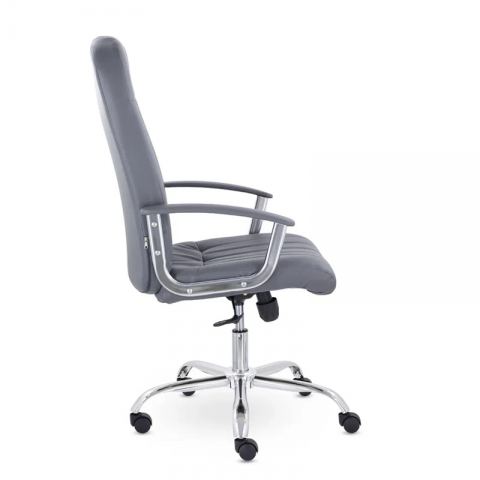Кресло СН-277 Бостон В Айс хром S-0422 (темно-серый)