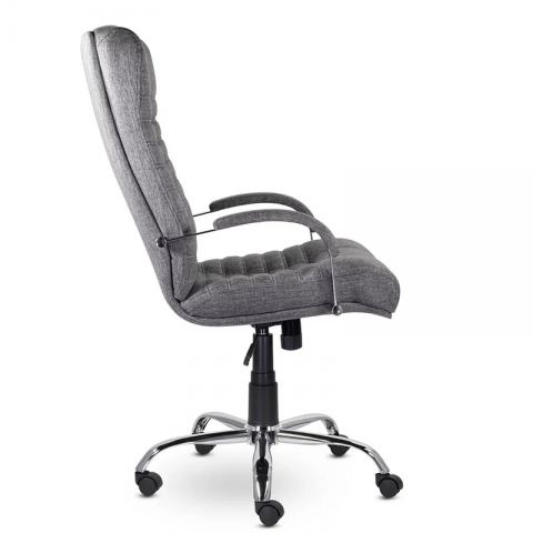 Кресло Атлант В хром Moderno 02 (серый)