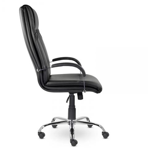 Кресло Артекс В хром KLux11 (черный)