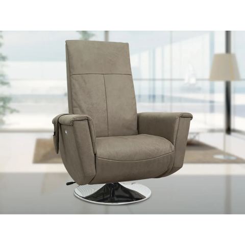 Кресло-реклайнер электрический с массажем FUJIMO ORLANDO Smokie