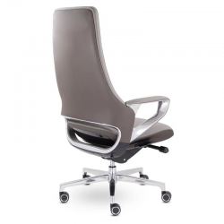 Кресло EPIK A-177-G 187-200 (светло-серый/ коричневый)