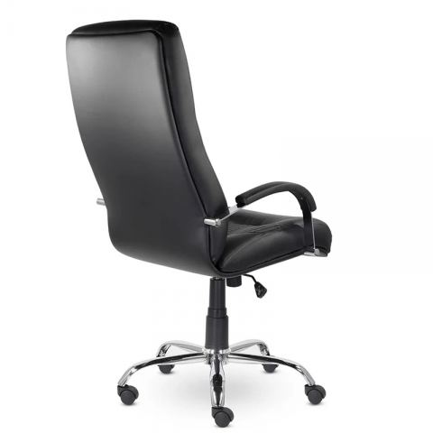 Кресло Гермес В хром Z11 (черный)