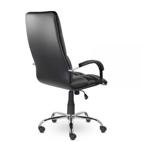 Кресло К-49 Гелакси В хром К01 (черный)