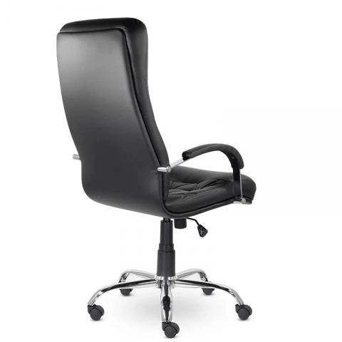 Кресло К-10 Верона В хром Z11 (черный)