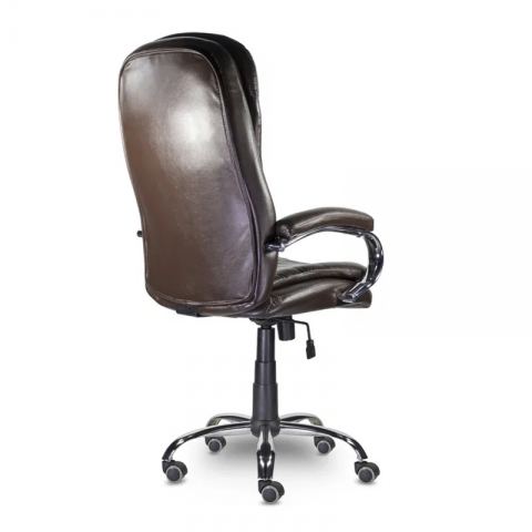 Кресло СН-151 Вермонт В хром ХДП Ср S-0413 (кофейный)