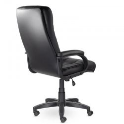 Кресло Атлант В пластик-люкс 727 KLux11 (черный)