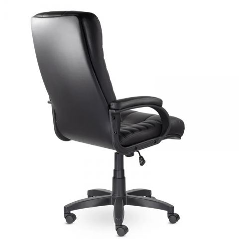 Кресло Атлант В пластик-люкс 727 KLux11 (черный)