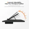 Съёмный ноутбучный столик для кресла FoxGear NETZ NTray, FG-NTR-BK