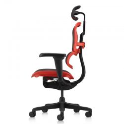 Кресло Falto Ergohuman 2 Ultra Game (наклон вперед, сетка, черный с красным)