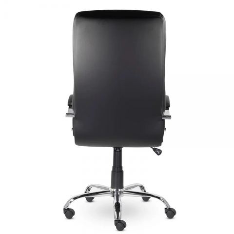 Кресло Гермес В хром Z11 (черный)