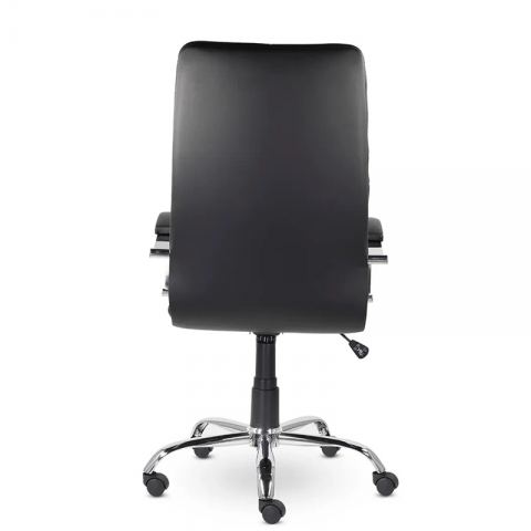 Кресло К-49 Гелакси В хром К01 (черный)