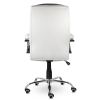 Кресло СН-707 Бруно В хром ХДП Ср S-0402 (белый) (полностью экокожа)