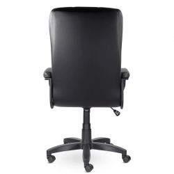 Кресло Атлант В пластик-люкс 727 KLux11 (черный)