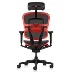 Кресло Falto Ergohuman 2 Ultra Game (наклон вперед, сетка, черный с красным)