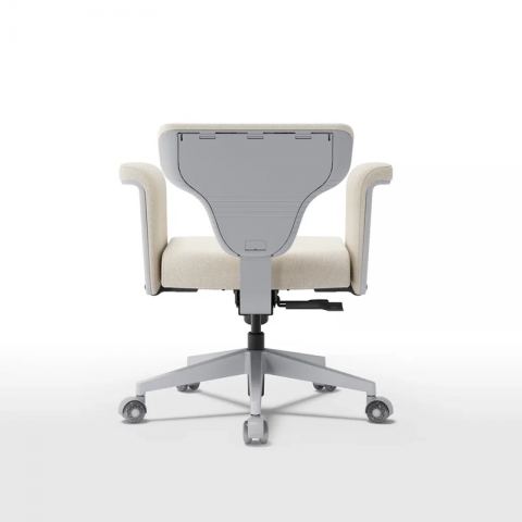 Кресло-трансформер FoxGear STUDIO Fabric, светло-серый