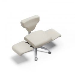 Кресло-трансформер FoxGear STUDIO Fabric, светло-серый