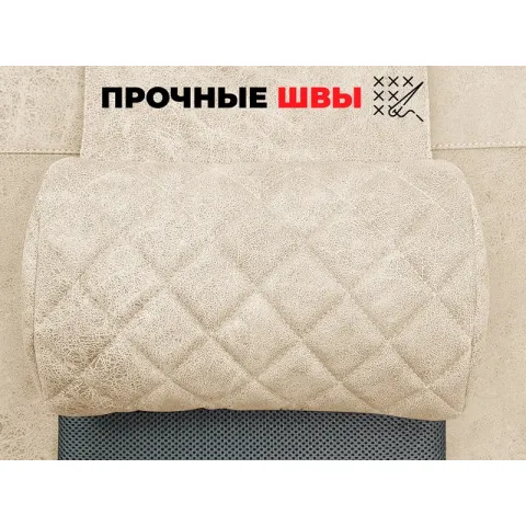 Кресло-реклайнер электрический с подъемом и массажем FUJIMO LOUNGE UP Ваниль