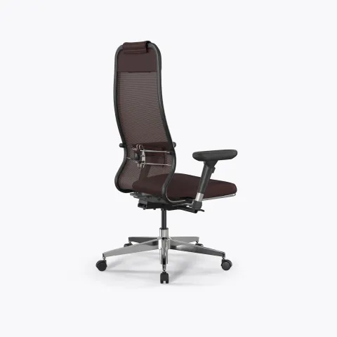 Кресло SynchroSit 10 L1-115D - X2+Extra /Um00/Wm12/D13P(M23.B22.G18.W02), Темно-коричневый