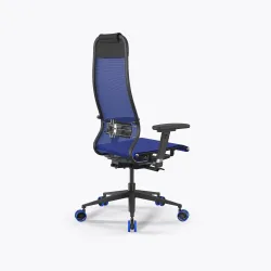 Кресло SynchroSit 10 B1-104D - X2 /Um00/Nb00/D03P(M23.B11.G19.W33), Синий