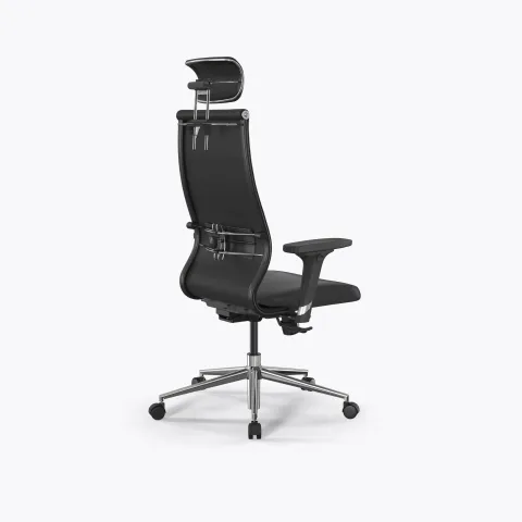 Кресло SynchroSit 10 B2-135D - Extra /Kb09/Wh12/D02P/H13mL-2D(M25.B23.G18.W01), Черный