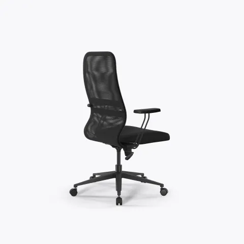 Кресло Sit 8 B2-8T - X1+UMF(X1) /Uh00/Wh00/T21bP-b(M09.B11.G19.W01), Черный