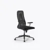 Кресло Sit 8 B2-8T - X1+UMF(X1) /Uh00/Wh00/T21bP-b(M09.B11.G19.W01), Тем.серый-Черный