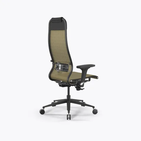 Кресло SynchroSit 10 B1-104D - T /Um00/Nb00/D02P(M25.B11.G19.W25), Золотой ротанг