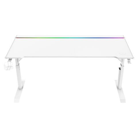 Стол компьютерный ZONE 51 RUNWAY 160 White