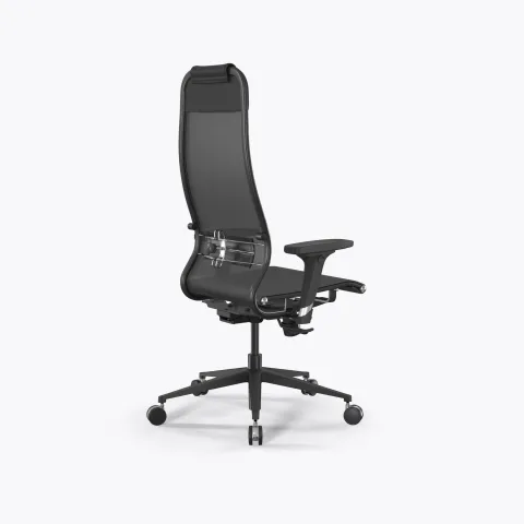 Кресло SynchroSit 10 B1-104D - T /Um00/Nb00/D02P(M25.B11.G19.W25), Серый