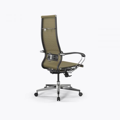 Кресло ErgoLife Set 7/подл.131/осн.Synchro 004, Золотой ротанг