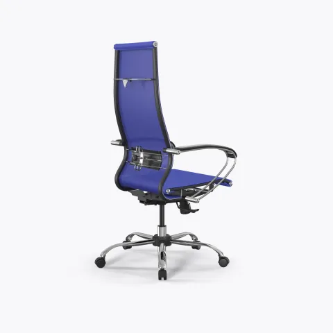Кресло ErgoLife Set 7/подл.131/осн.Synchro 003, Васильковый