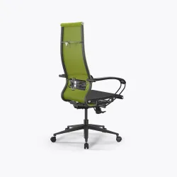 Кресло ErgoLife Set 7/подл.130/осн.Synchro 002, Лайм-Черный