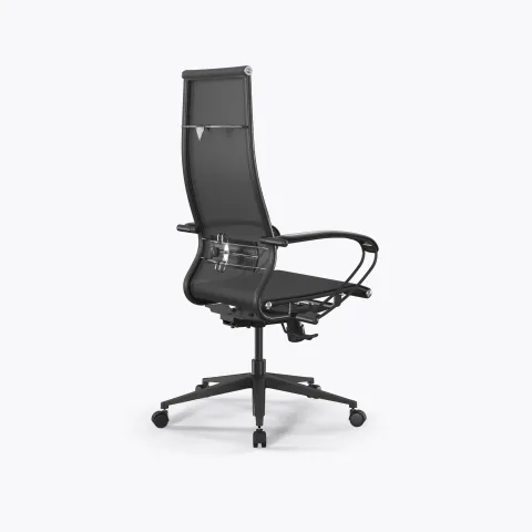 Кресло ErgoLife Set 7/подл.130/осн.Synchro 002, Серый-Черный