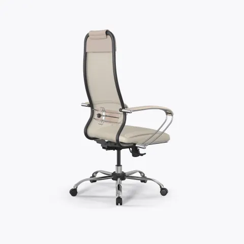 Кресло ErgoLife Set 5/подл.131/осн.Synchro 003, Молочный