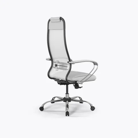 Кресло ErgoLife Set 5/подл.131/осн.Synchro 003, Белый