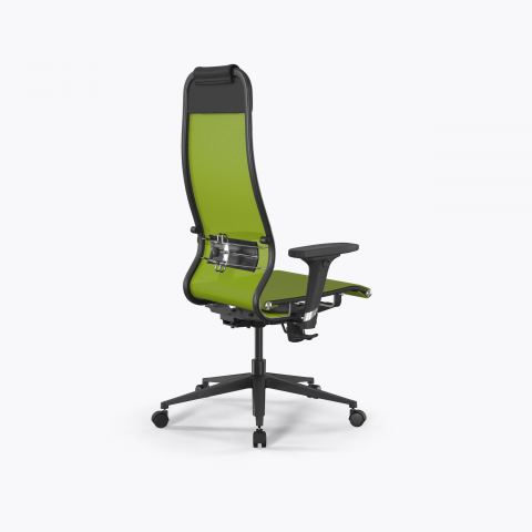 Кресло ErgoLife Set 4/подл.200/осн.Synchro 002, Лайм