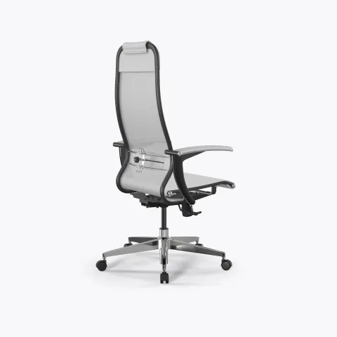 Кресло ErgoLife Set 4/подл.158/осн.Synchro 004, Белый