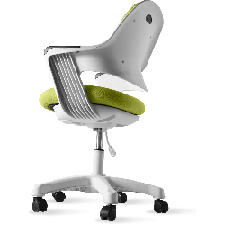 Детское кресло Robo SY-1101 (спинка/сидение зеленое/каркас белый)