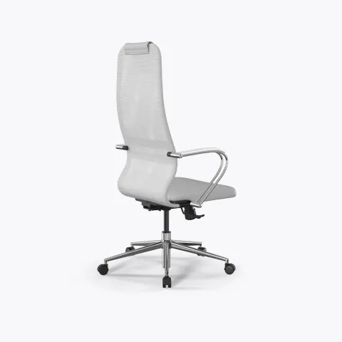 Кресло SynchroSit 8 B1-9K - X2+Extra /Uh00/Wh12/K3cL(M20.B23.G18.W02), Белый