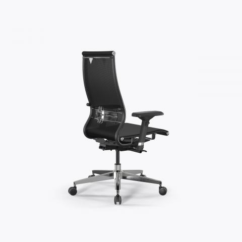 Кресло SynchroSit 10 B2-107D - T /Km00/Nb00/D04P(M24.B22.G18.W03), Черный