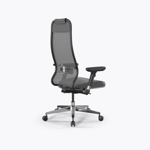 Кресло SynchroSit 10 L1-115D - X2+Extra /Um00/Wm12/D13P(M24.B22.G18.W03), Серый