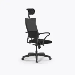 Кресло Sit Air-180 B2-290K - YP99+UMF(X1) /Km00/Wh00/K15bL/H13mM-1DF(M09.B02.G15.W01), Черный