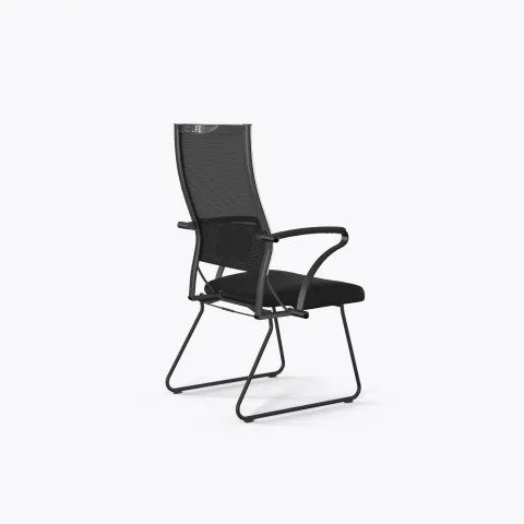 Кресло Sit Air-180 B2-290K - YP99+UMF(X1) /Km00/Wh00/K15cL(F55), Черный