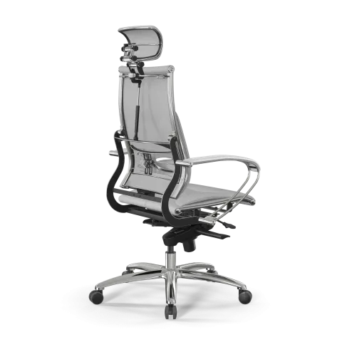 Кресло Метта Move B2-10K - Infinity /Kc06/Nc06/K2cL/H13mL-3D(M06.B31.G04.W03), Белый